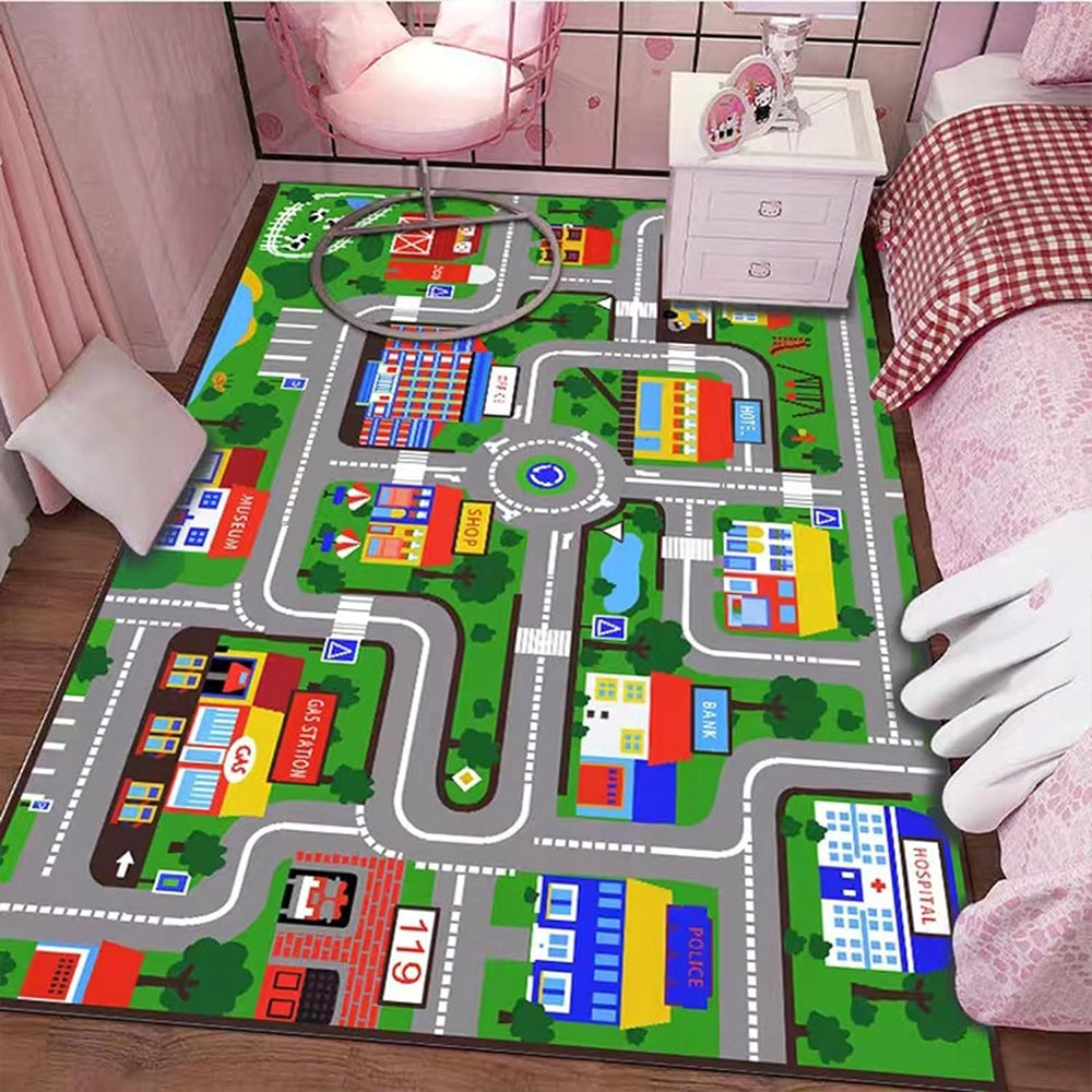 Educational Roadway Play Mat