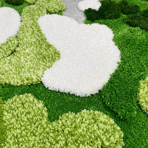 Elite Alfombras™ Moss Flocked Carpet
