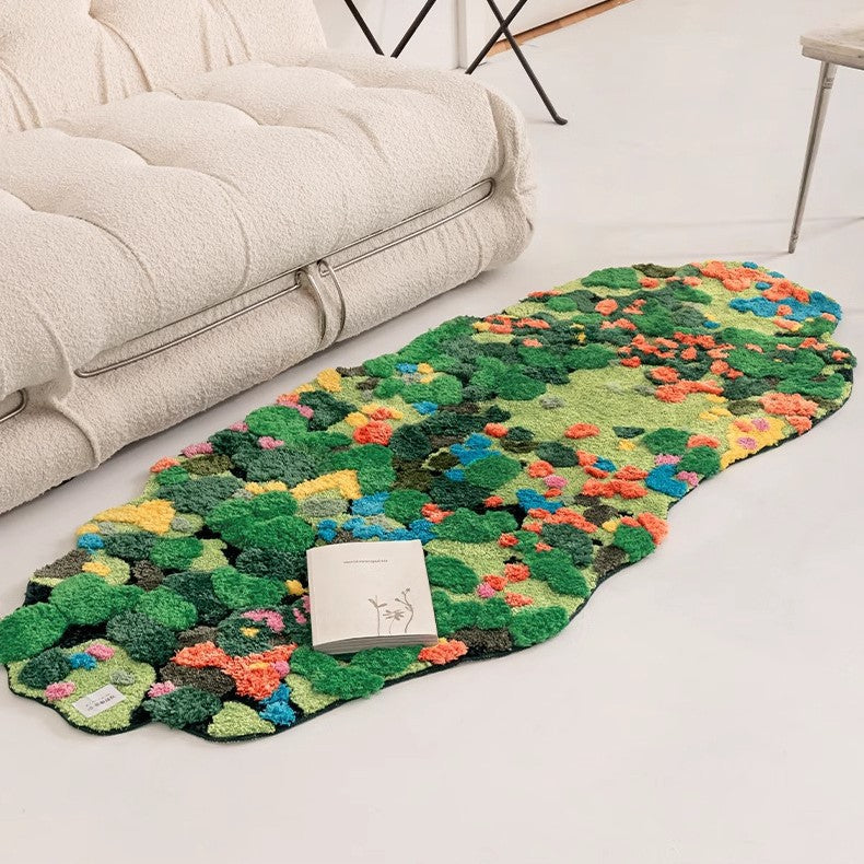 Elite Alfombras™ Moss Flocked Carpet