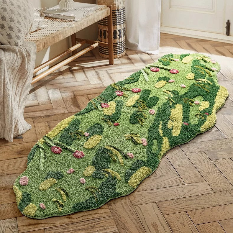 Elite Alfombras™ Moss Flocked Carpet